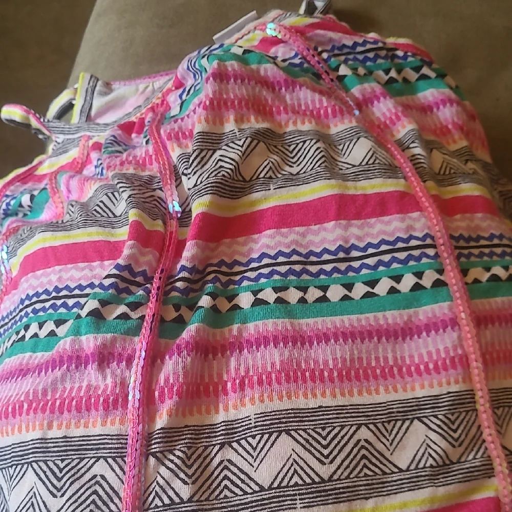 one 5 one Multicolor Patterned Backpack - Picture 1 of 2